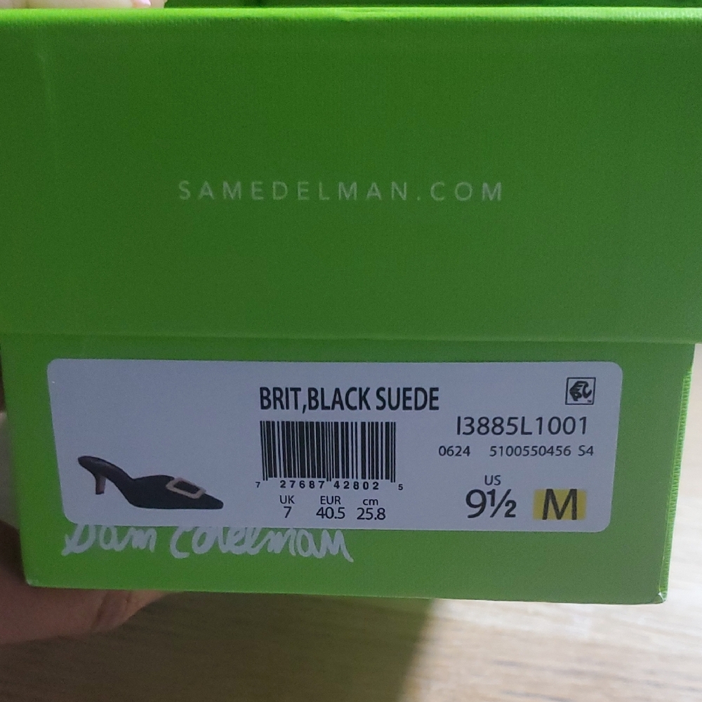 Sam Edelman Black Mules Sleek and Versatile